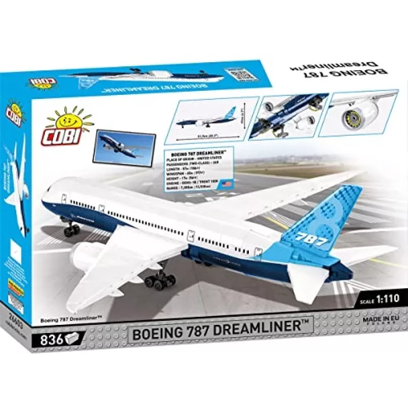 COBI Boeing 787-8™ DREAMLINER™ lėktuvas
