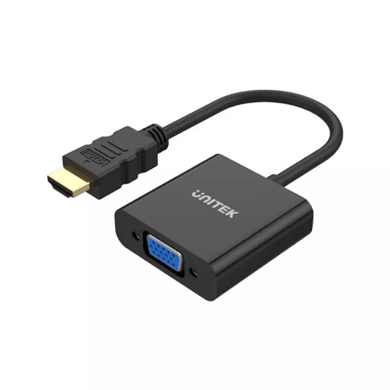 UNITEK Y-6333 adapteris HDMI į VGA su 3,5 mm garso išvestimi