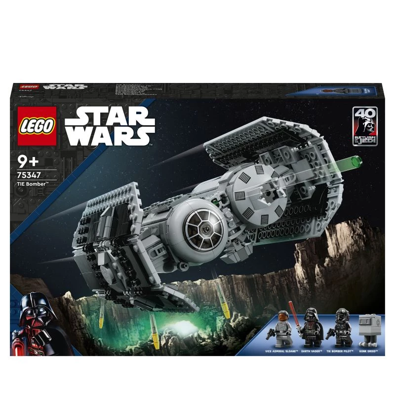 LEGO Star Wars 75347 Bombonešis TIE ir 75360 Yoda žvaigždžių naikintuvas + Yoda