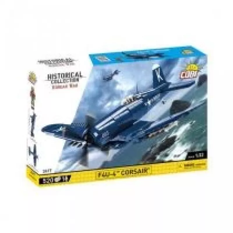 Konstruktorius COBI F4U-4 Corsair 520 dalių Korėjos karas