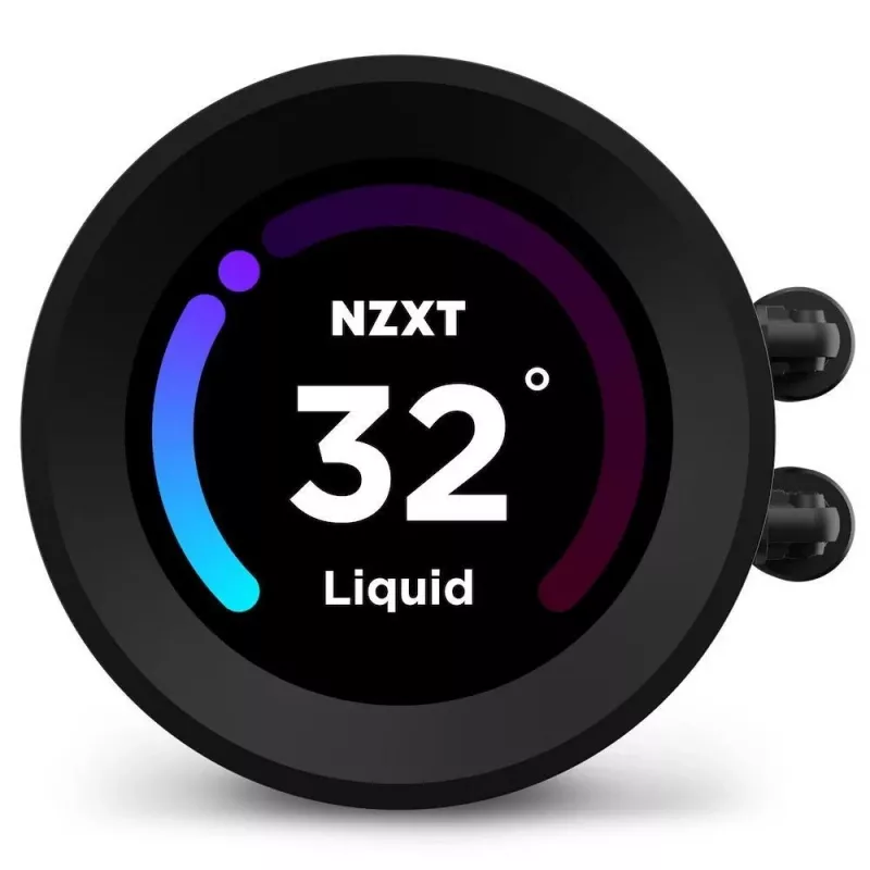 All-in-one skysčio aušintuvas NZXT Kraken Elite 240 RGB 12 cm Juodas