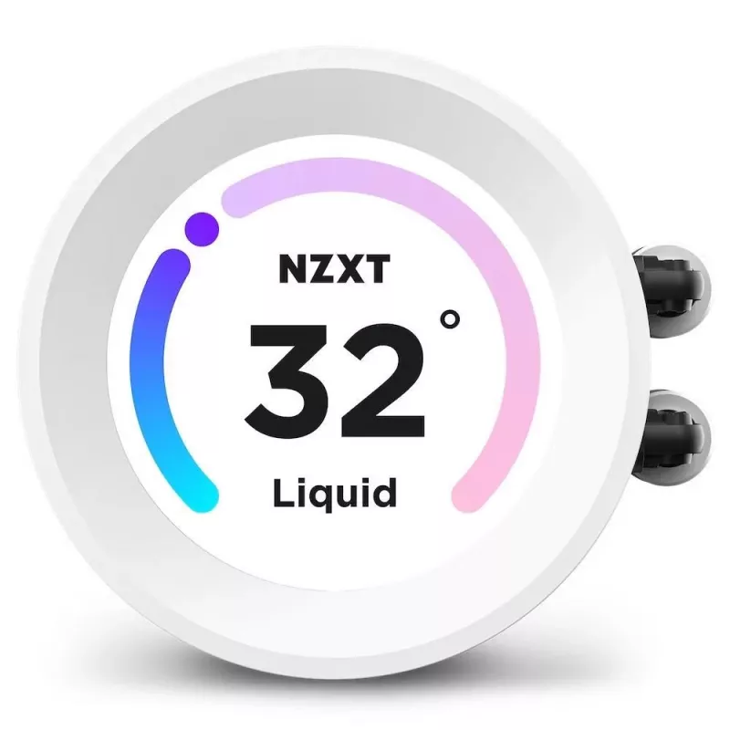 Vandens aušintuvas NZXT Kraken Elite 240 RGB 12 cm Baltas