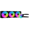 Fractal Design Lumen S36 v2 RGB procesoriaus vandens aušintuvas 360 mm, juodas