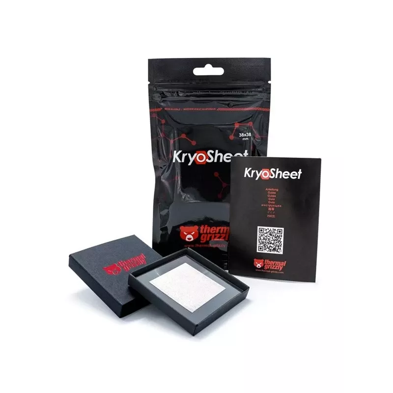 Thermal Grizzly TG-KS-38-38 CryoSheet Pad 0,2 mm 38x38 mm šiluminė tarpinė