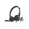 Ausinės Creative Chat USB on-ear, laidinės, stereo, juodos