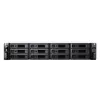 Synology RackStation RS2423+ NAS/saugyklos serveris stelaže (2U) Ryzen Embedded V1780B 8 GB DDR4 0 TB DiskStation Manager juoda, pilka