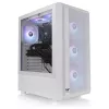 Thermaltake S200 TG Tempered Glass ARGB Snow Edition vidutinis kompiuterio korpusas