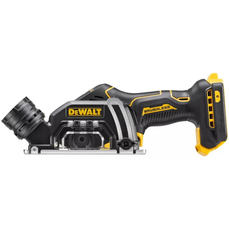 DeWALT DCS438N-XJ 18V XR bešepetėlinis akumuliatorinis pjoviklis, 76 mm, be akumuliatoriaus ir kroviklio