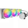 Skysčio aušinimo komplektas Cooler Master MasterLiquid 360L Core ARGB Baltas 12 cm ventiliatoriai