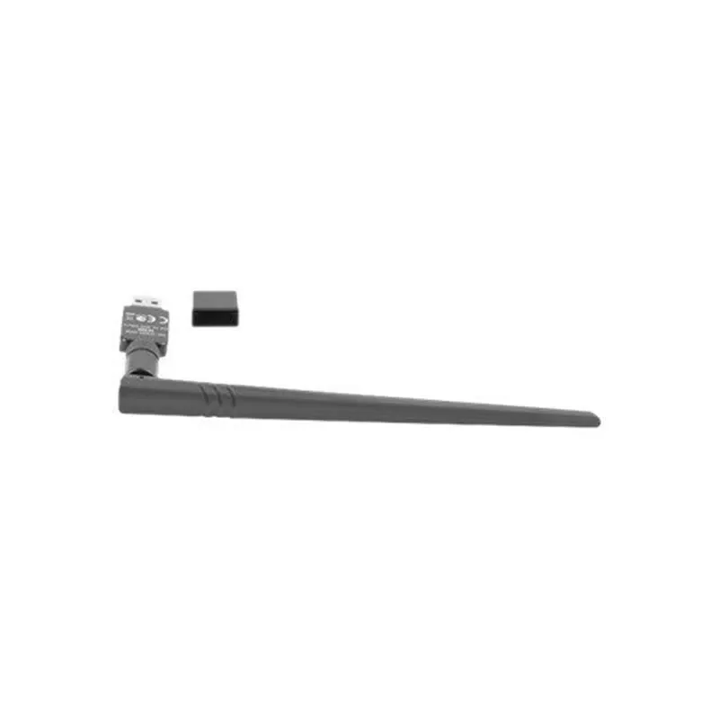 USB Wi-Fi adapteris LANBERG NC-0300-WIE, USB 2.0, dvi išorinės antenos 5 dBi, WLAN 300 Mbps, Ethernet/WLAN, juoda