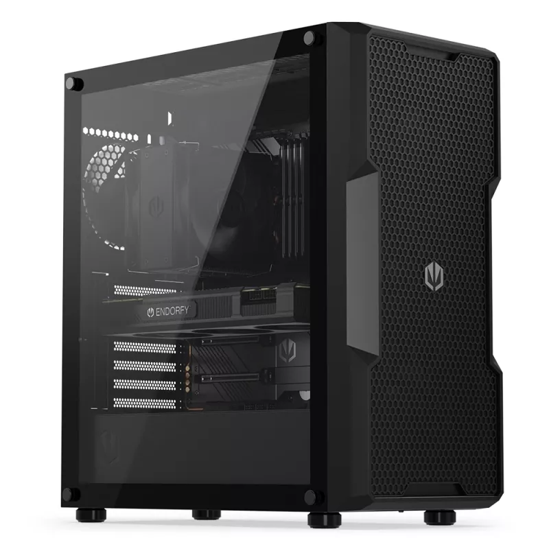 ENDORFY Regnum 400 Air Tower Black korpusas