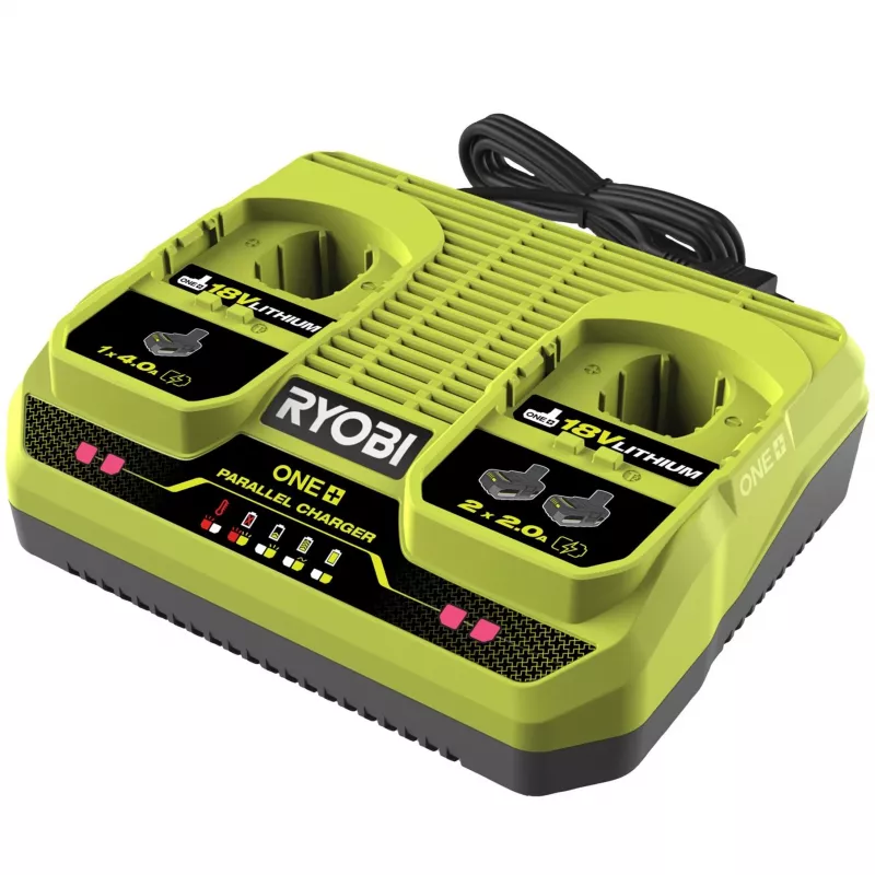 RYOBI Įkroviklis 18V / 2 prievadai
