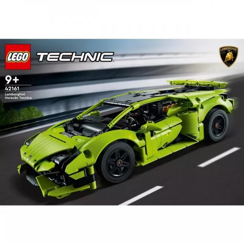 LEGO Technic Lamborghini Huracán Tecnica konstruktorius 1:10 masteliu, 806 dalių, nuo 9 metų