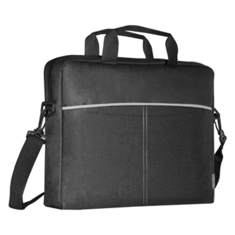 Dėklas nešiojamam kompiuteriui DEFENDER Lite 39,6 cm (15,6 colio) juodai pilkas, poliesteris, užtrauktukas, rankena, nuimamas peties diržas