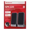 Garsiakalbiai DEFENDER SPK-225 laidiniai 2.0, 4 W RMS, USB/DC 5V, 3,5 mm, juodi