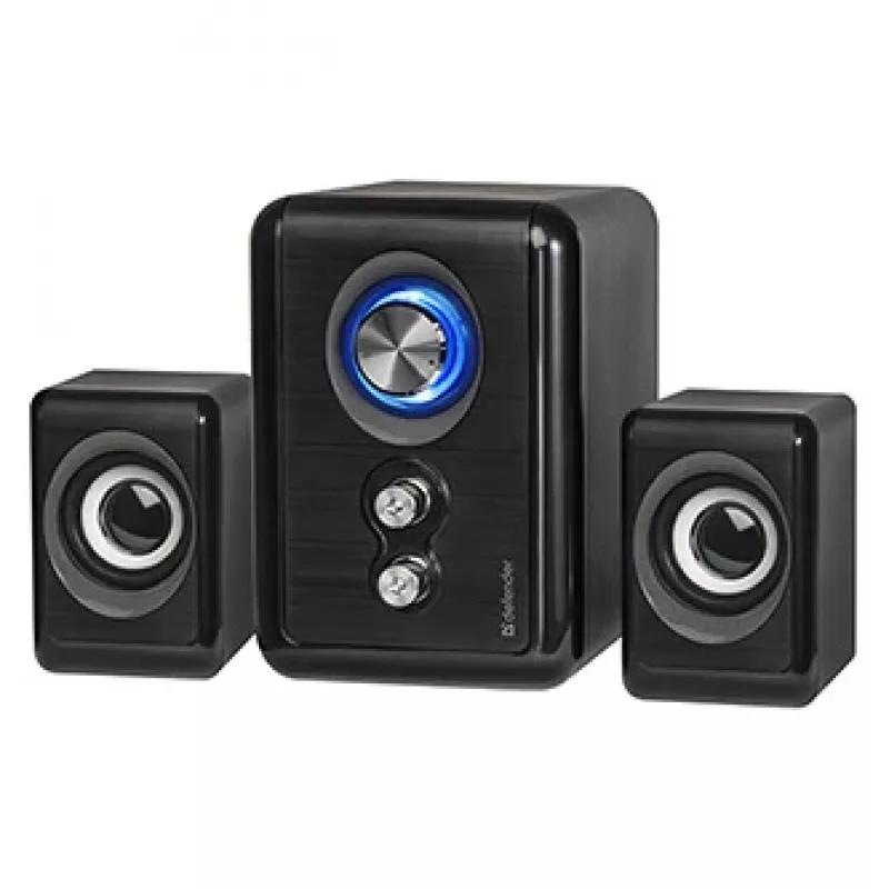 Garsiakalbis DEFENDER V11 11 W laidinis 2.1 stalinis palydovas, USB 5 V, juodas