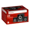 Garsiakalbiai DEFENDER Z4 laidiniai 2.1, 11 W RMS, juodi, maitinimas USB 5V, 3.5 mm išėjimas ausinėms