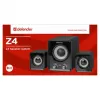 Garsiakalbiai DEFENDER Z4 laidiniai 2.1, 11 W RMS, juodi, maitinimas USB 5V, 3.5 mm išėjimas ausinėms