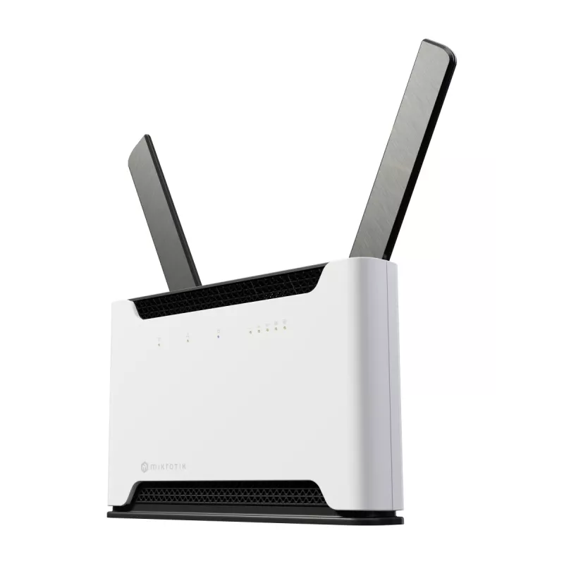 MikroTik Chateau LTE18 AX – belaidis maršrutizatorius su 5 prievadų jungikliu, GigE, 2,5 GigE, Wi-Fi 5, Wi-Fi 6, dviejų juostų (S53UG+5HAXD2HAXD-TC&EG18-EA)