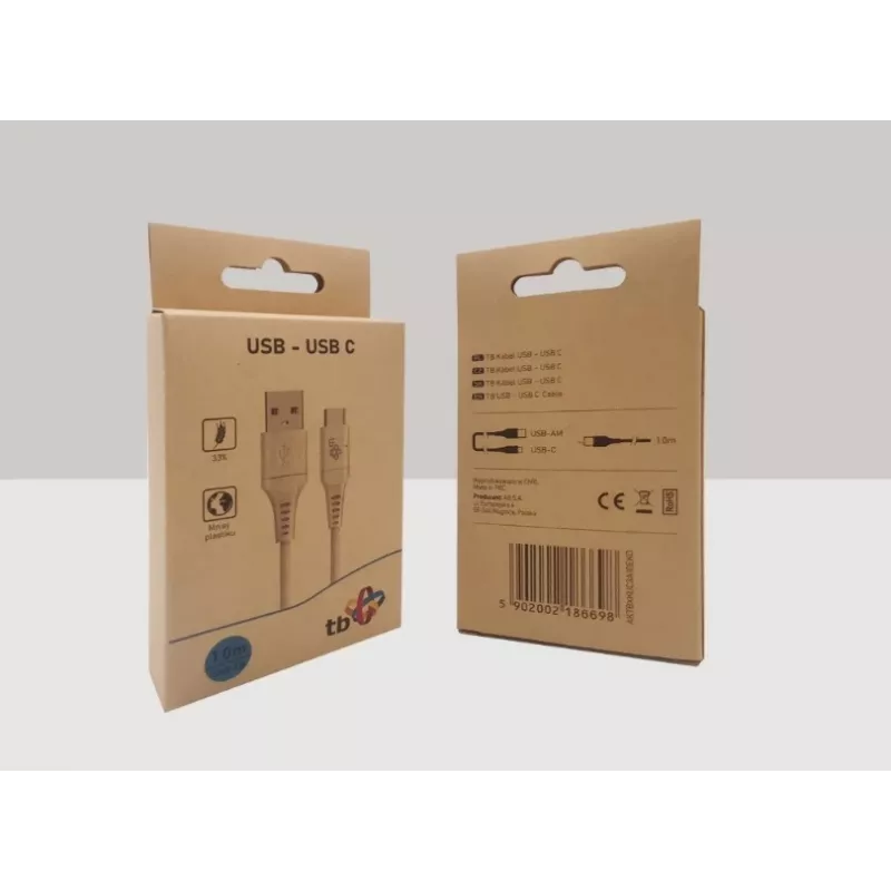 TB Touch Eco Friendly USB-A 2.0 – USB-C laidas