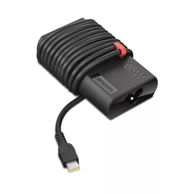 Maitinimo adapteris Lenovo GX20Z46255 nešiojamiesiems kompiuteriams, vidaus/lauko 100–240V, 1,8 m laidas, USB‑C, juodas