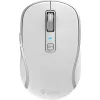 Yenkee YMS 2085WH NOBLE belaidė pelė DUAL WiFi+Bluetooth, įkraunama, 5 mygtukai, balta