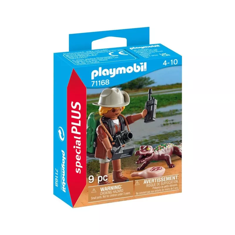 Playmobil Special Plus Tyrinėtojas su Mažu Kaimanų Rinkiniu