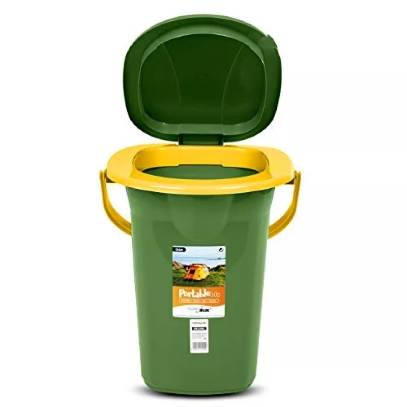 Nešiojamas tualeto kibiras GreenBlue GB320GO – Lengvas stovyklavimo tualetas