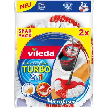 Antgalis šluostei Vileda raudonas baltas