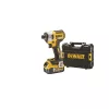 Poveikinis veržliaraktis DeWALT DCF887P2-QW 1/4″ pavara, 18V Li‑Jon 5Ah, 205 N·m, 3250 aps./min., 2 akumuliatoriai, įkroviklis, dėklas
