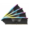 Corsair Vengeance RGB 64 GB DDR5-6000 (4x 16 GB) kvadrokitas, juoda, CMH64GX5M4B6000C36