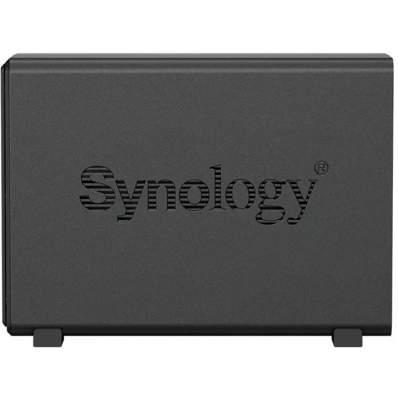 Synology DiskStation DS124 NAS / saugojimo serveris, stalinis, Ethernet LAN, juodas, RTD1619B