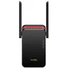 Wi‑Fi signalo stiprintuvas Cudy RE3000 2400–5000 MHz, 802.11ax/ac/n/g/b/a, Ethernet 100 Mbps, išorinė antena, juodas/raudonas
