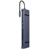 Gembird a-CM-COMBO10-01 nešiojamojo kompiuterio dokas / prievadų replikatorius, laidinis USB