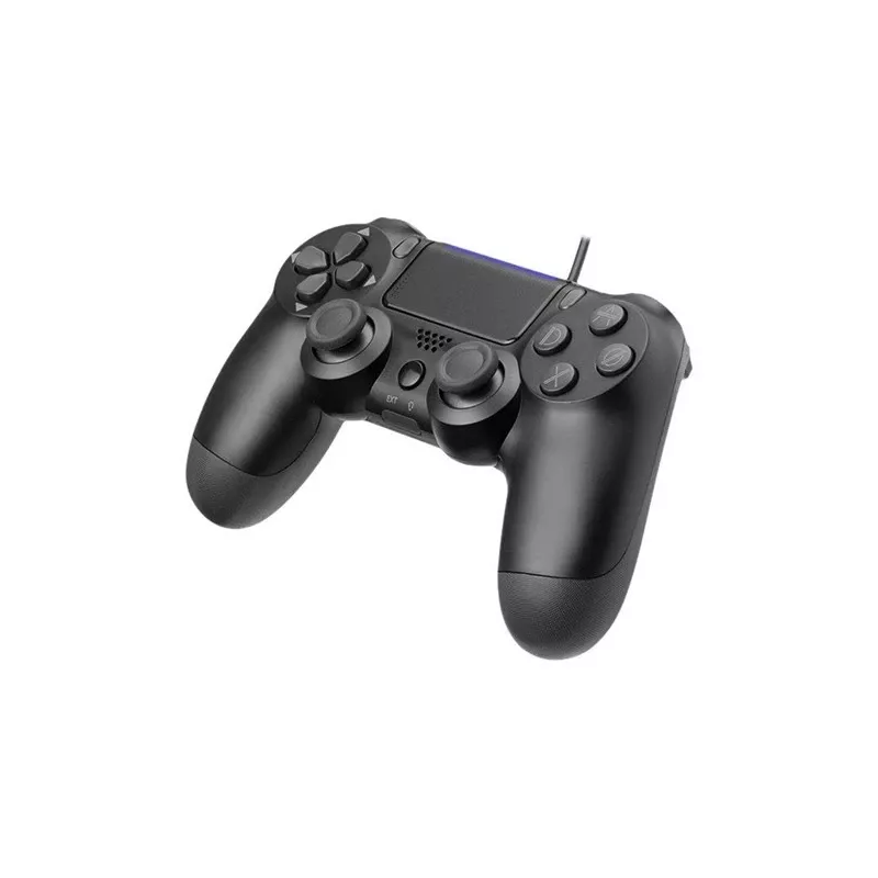 Laidinis žaidimų pultas TRACER SHOGUN PRO Black – 16 mygtukų, analoginis/digitalinis, 1,5 m laidas, vibracija, PC/PS4/PS3