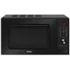 Mikrobangų krosnelė Amica AMGF20E1GB su lygiu paviršiumi ir griliu, 20 L, 700 W, juoda