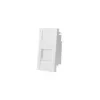 Apsauginis kištukinis dangtelis Alantec OS002 baltas 45×45 mm, 1 vnt.