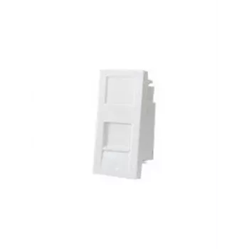 Apsauginis kištukinis dangtelis Alantec OS002 baltas 45×45 mm, 1 vnt.