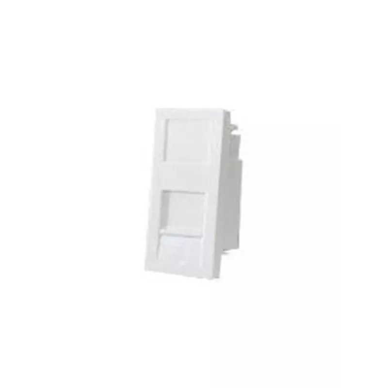 Apsauginis kištukinis dangtelis Alantec OS002 baltas 45×45 mm, 1 vnt.