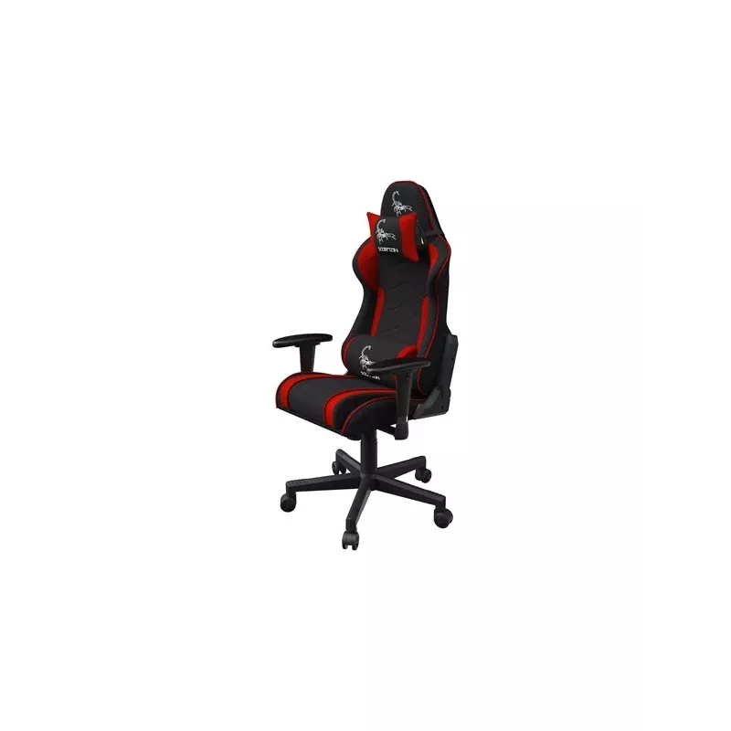 Gembird GC-SCORPION-01X – žaidimų kėdė PC, juoda/raudona