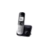 Panasonic KX-TG6811 DECT belaidis telefonas su skambučio ID, juodas
