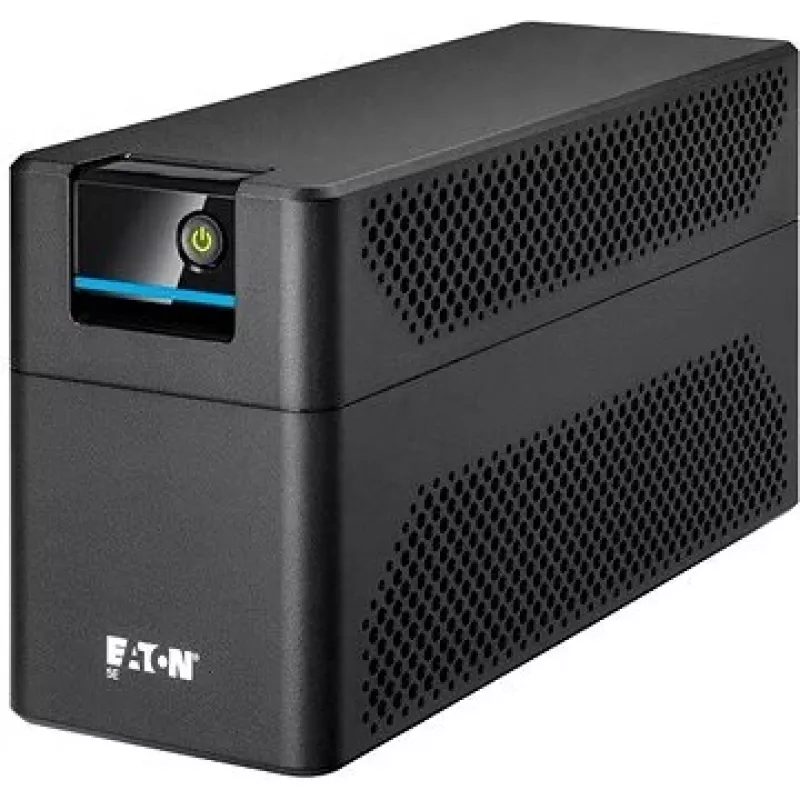 Nepertraukiamo maitinimo šaltinis UPS Eaton 5E Gen2 700, linijinis-interaktyvus, 0,7 kVA (360 W), 2 lizdai E tipas, juodas, kompaktiškas