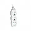 Tracer PowerCord ilginimo laidas, 3 lizdai, 3 m, baltas