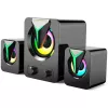 Garsiakalbiai Esperanza EGS107 2.1 USB RGB LED 5 W Juodi