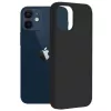Matinis silikoninis dėklas 3mk iPhone 13 juodas
