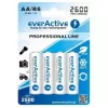 Įkraunamos baterijos R6 AA 2600mAh EverActive Professional, 1 vnt. lizdinėje pakuotėje