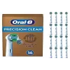Oral B Precision Clean dantų šepetėlio galvutės 16 vnt. baltos