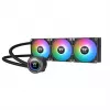 Thermaltake TH420 V2 ARGB procesoriaus skysčio aušintuvas 14 cm juodas 1 vnt.