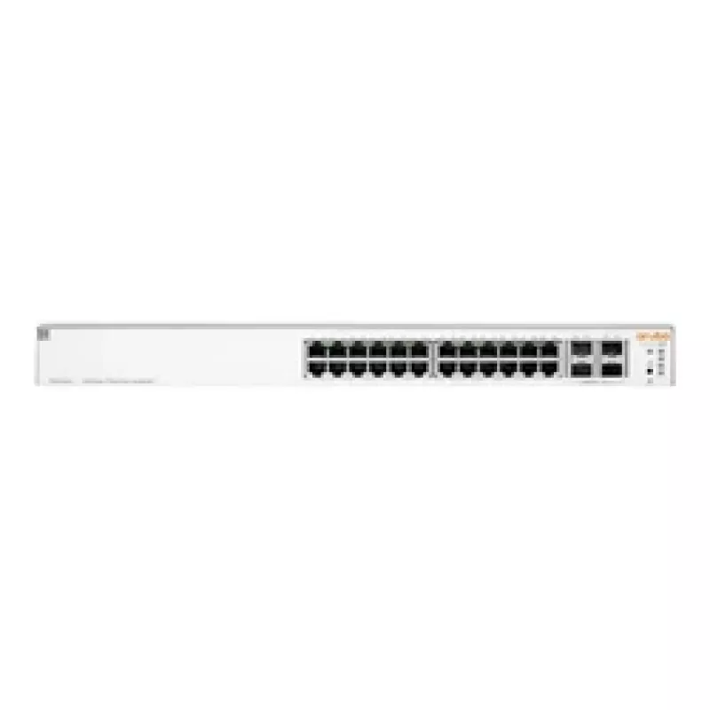 HPE Aruba Networking Instant On 1930 24G PoE 4SFP/SFP+ 370W valdomas L2+ gigabito Ethernet (10/100/1000) jungiklis 1U baltas