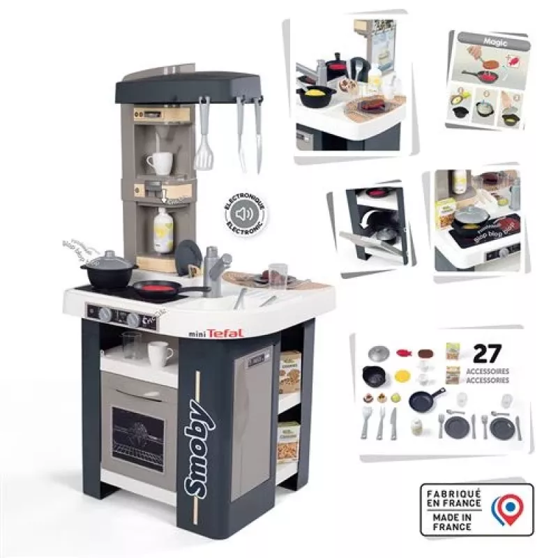 Vaidmenų žaidimų virtuvė Smoby Dickie 7600311056 Cuisine Studio 3-6 metų įvairiaspalvė